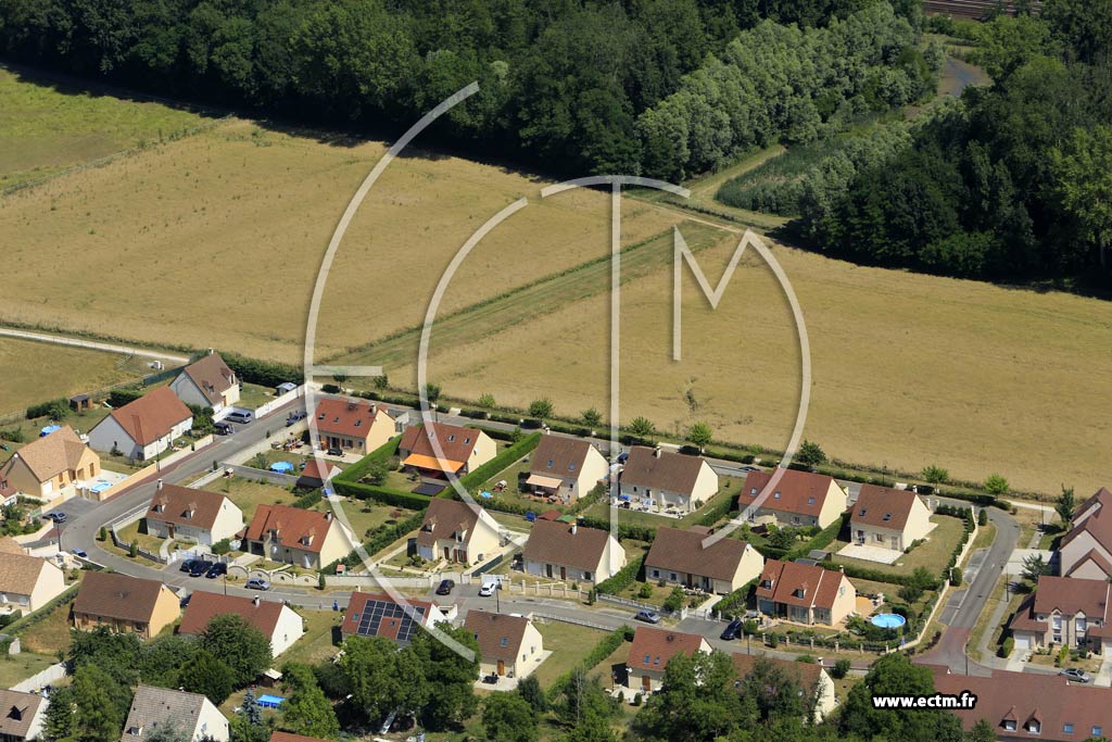 Photo arienne de Villeneuve-la-Guyard