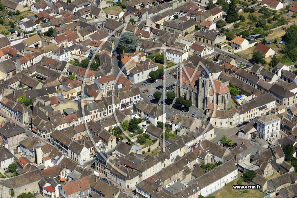 Photo arienne de Villeneuve-la-Guyard