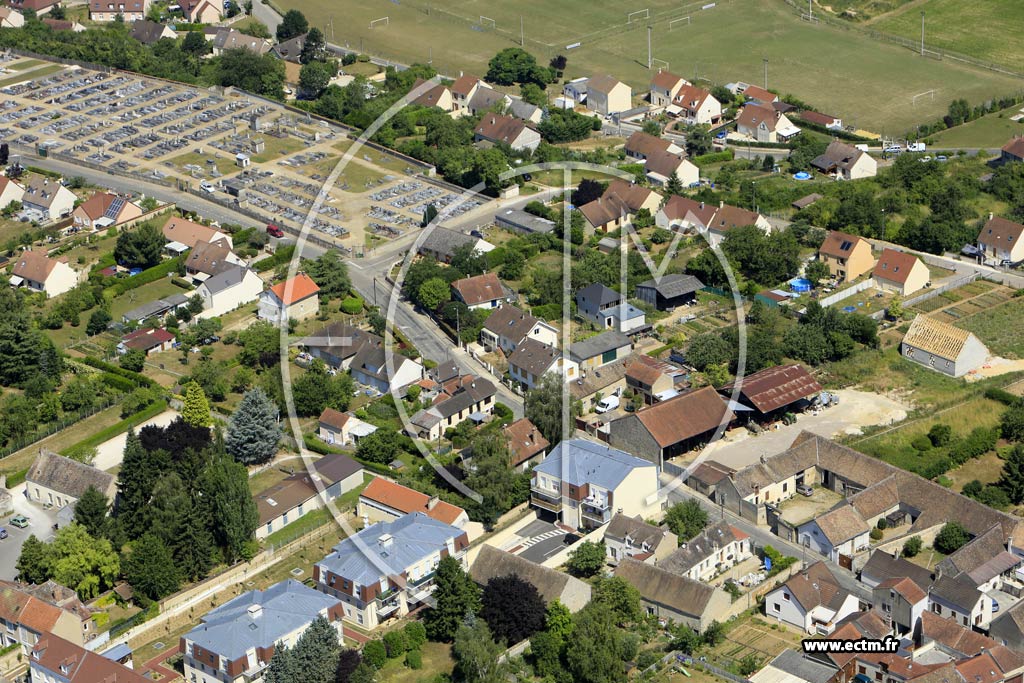 Photo arienne de Villeneuve-la-Guyard