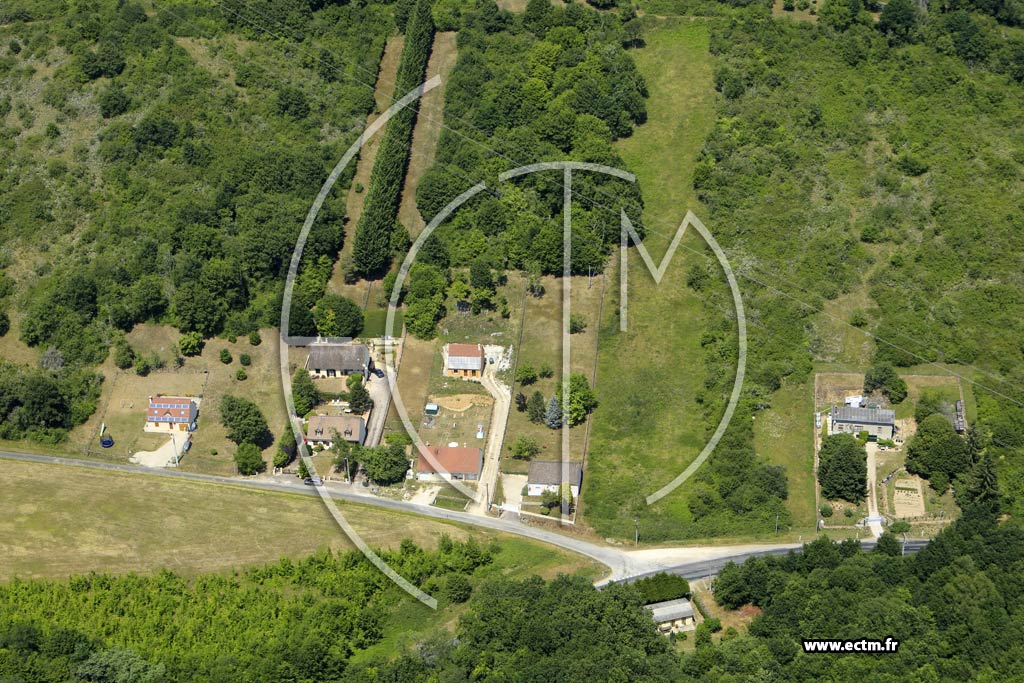 Photo arienne de Villeneuve-sur-Yonne (les Chigneaux)