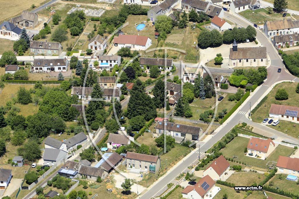 Photo arienne de Villeroy