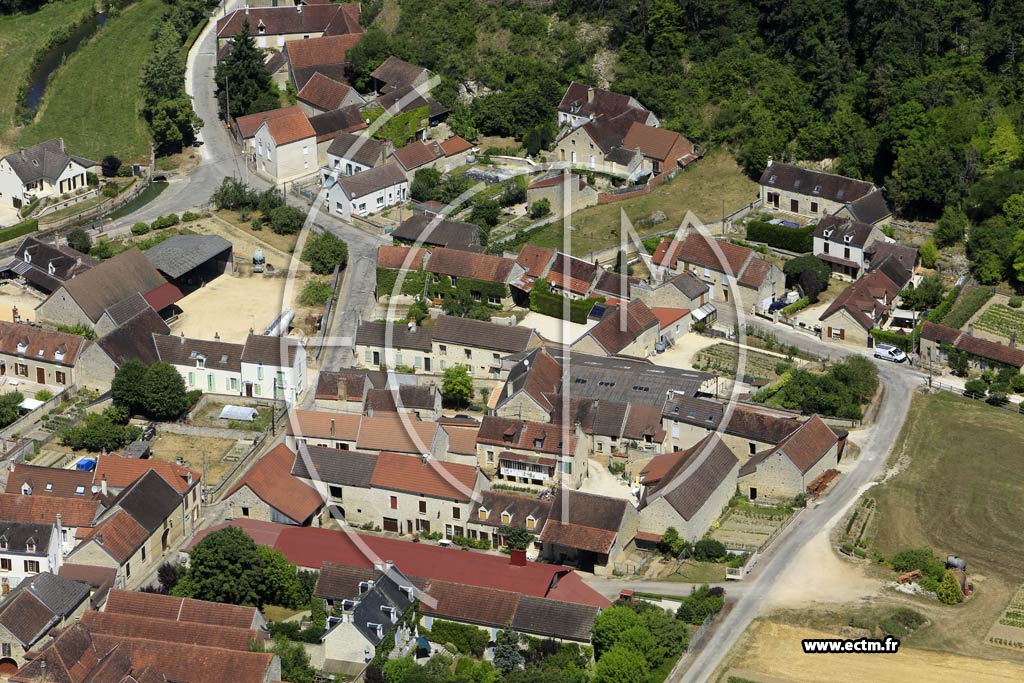 Photo arienne de Ancy-le-libre