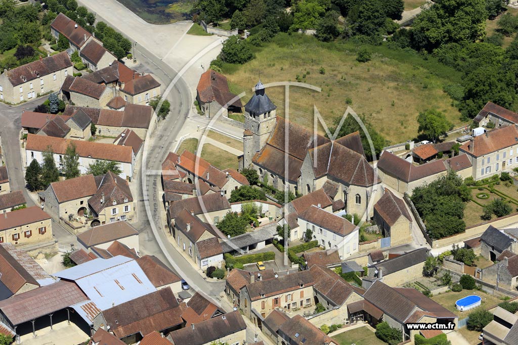 Photo arienne de Argenteuil-sur-Armanon