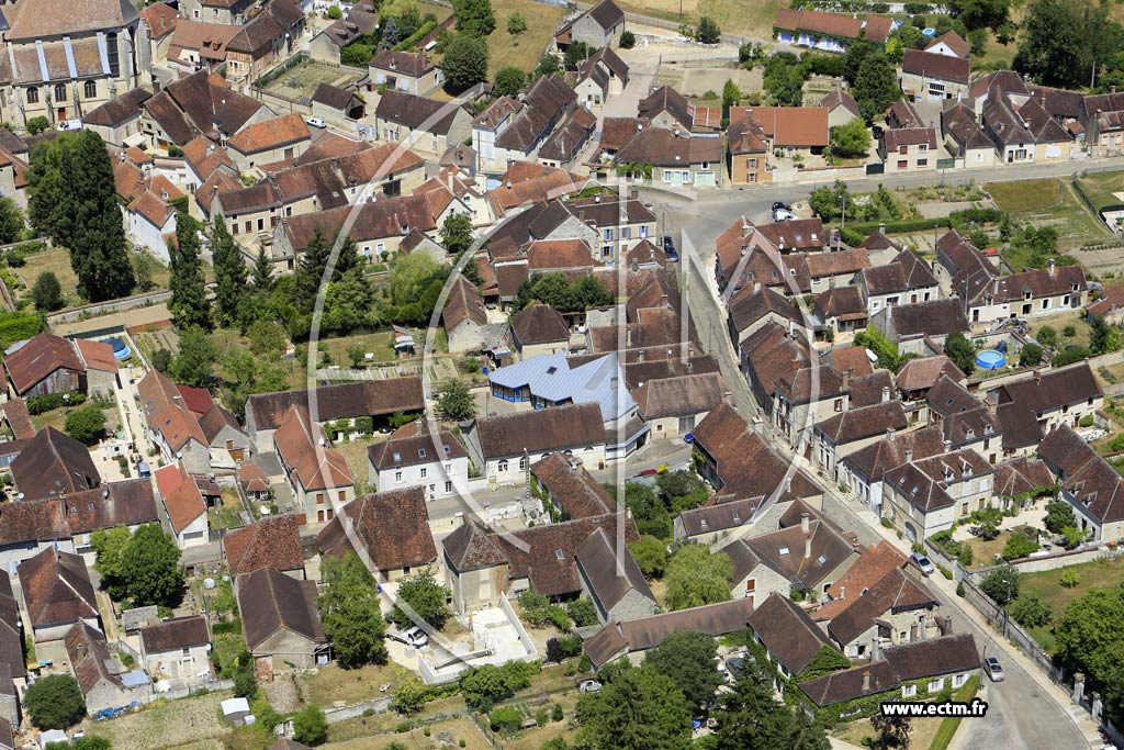 Photo arienne de Dannemoine