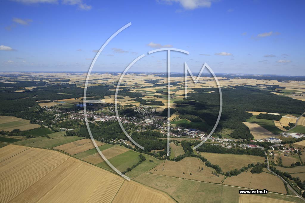 Photo arienne de Ervy-le-Chtel