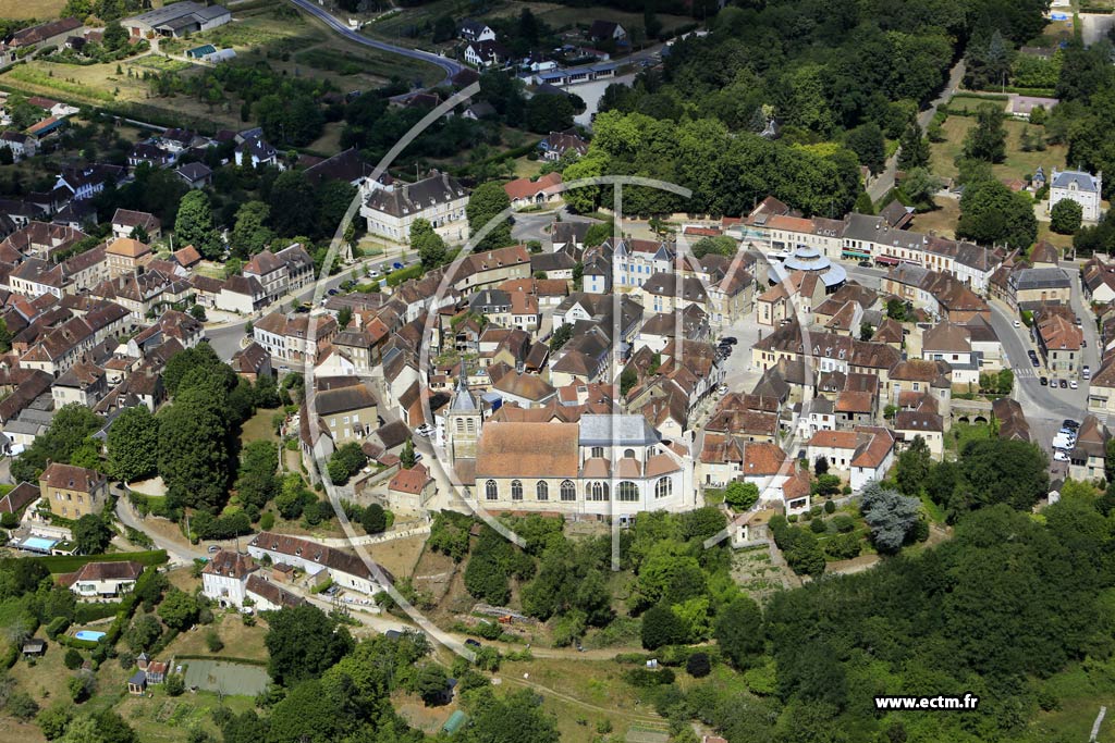 Photo arienne de Ervy-le-Chtel