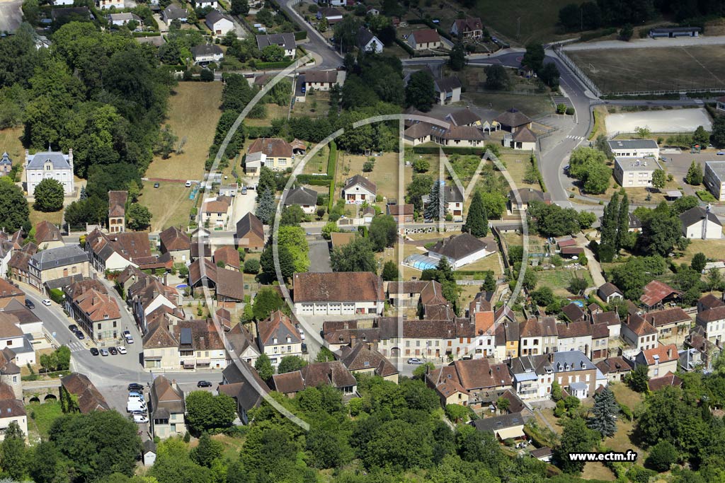 Photo arienne de Ervy-le-Chtel