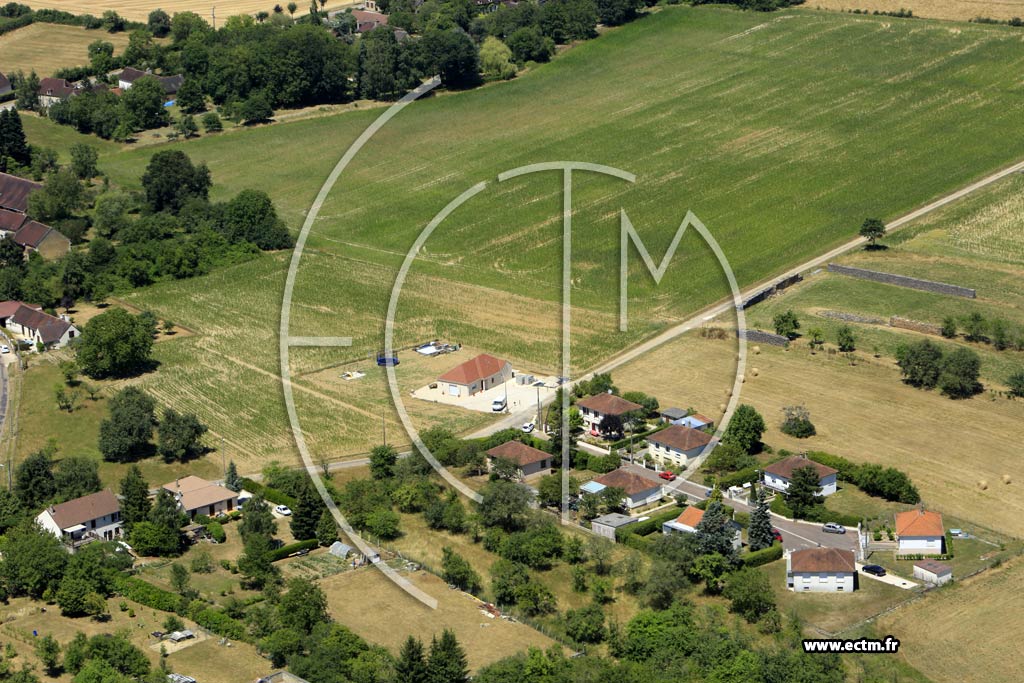 Photo arienne de Flogny-la-Chapelle (la Moullire)