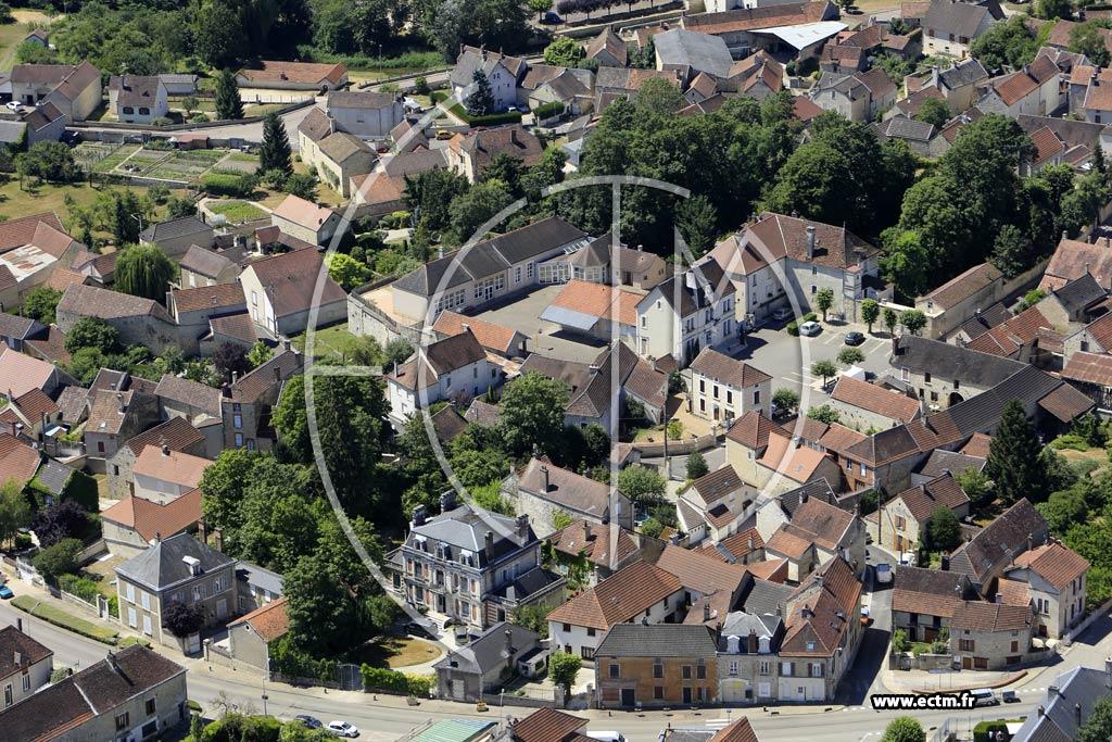 Photo arienne de Lzinnes