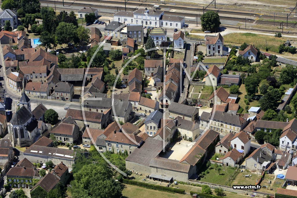 Photo arienne de Nuits