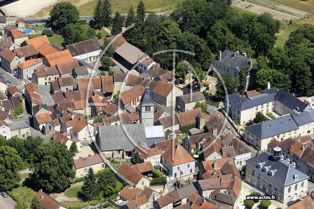 Photo arienne de Ravires