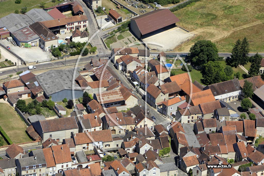 Photo arienne de Ravires