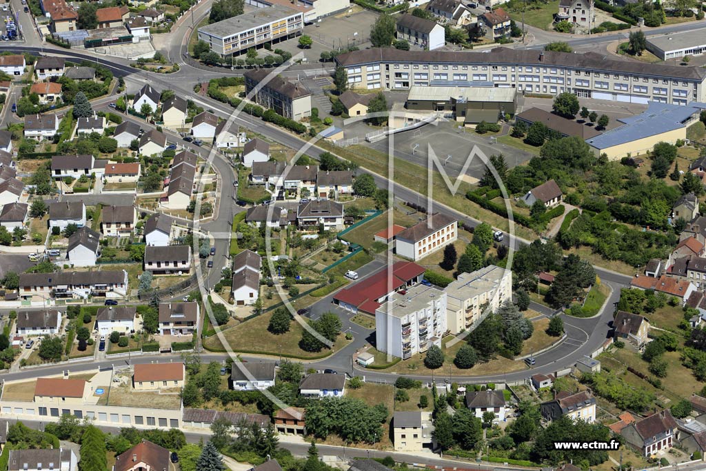 Photo arienne de Saint-Florentin