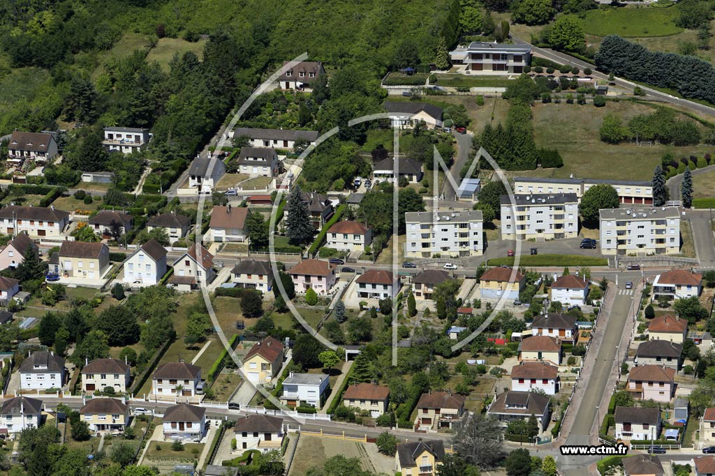 Photo arienne de Saint-Florentin