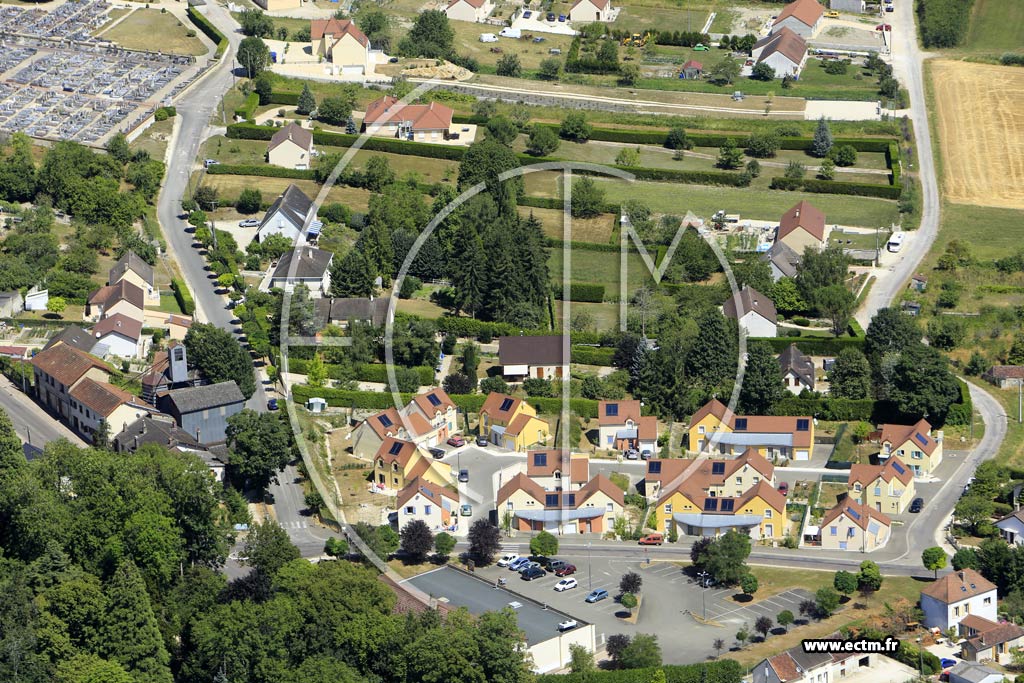 Photo arienne de Saint-Florentin