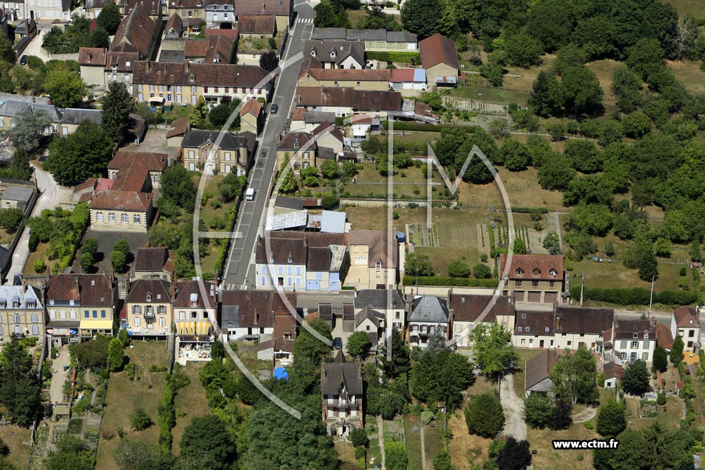 Photo arienne de Saint-Florentin