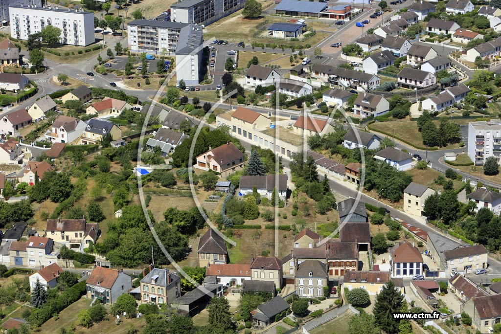 Photo arienne de Saint-Florentin