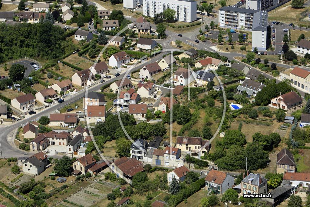 Photo arienne de Saint-Florentin