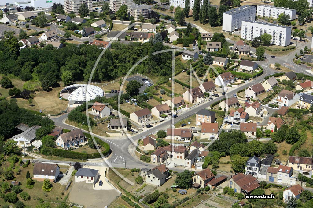 Photo arienne de Saint-Florentin