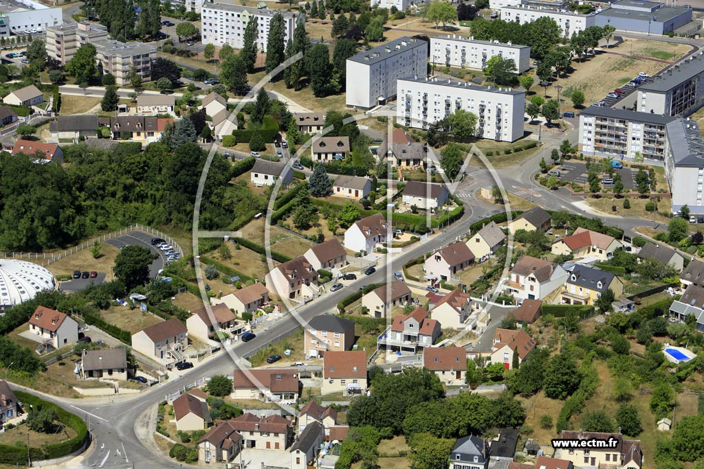 Photo arienne de Saint-Florentin