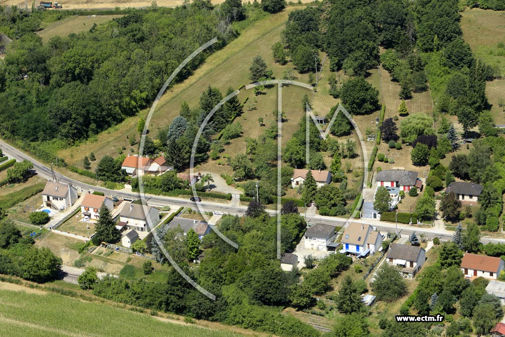 Photo arienne de Saint-Florentin (Les Buissons)