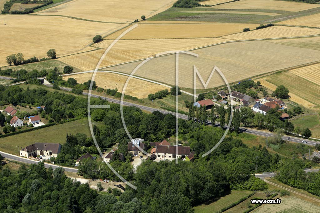 Photo arienne de Saint-Florentin (Montlhu)