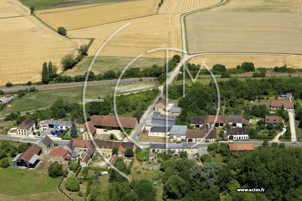 Photo arienne de Saint-Florentin (Montlhu)