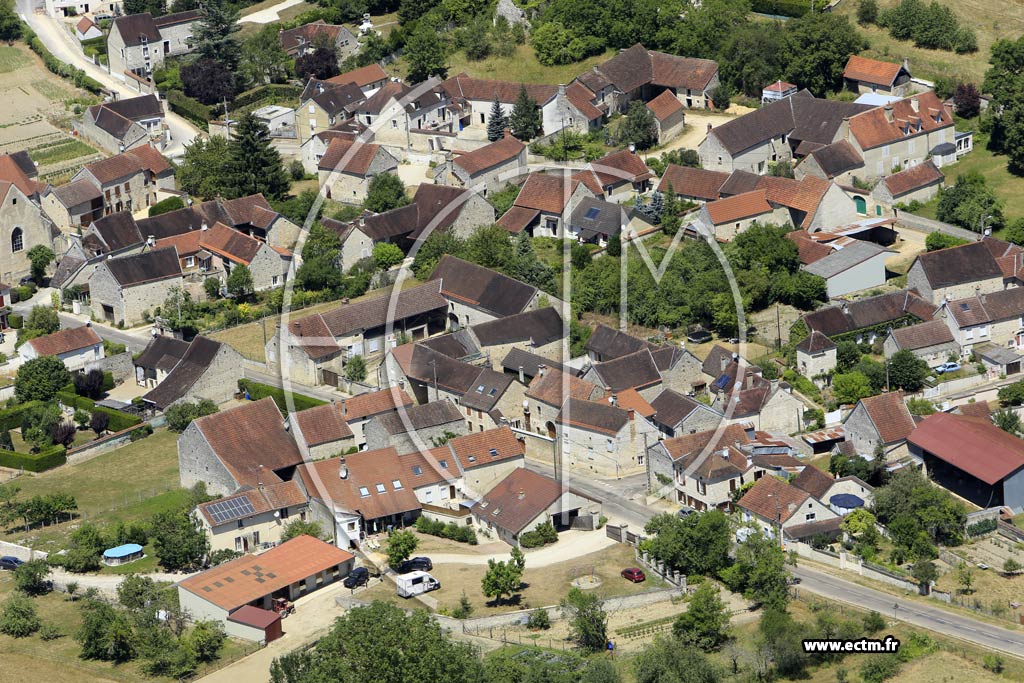 Photo arienne de Saint-Martin-sur-Armanon