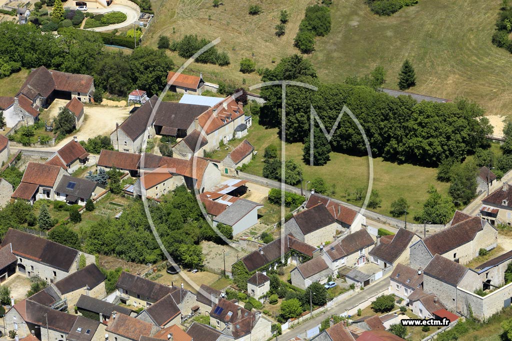 Photo arienne de Saint-Martin-sur-Armanon