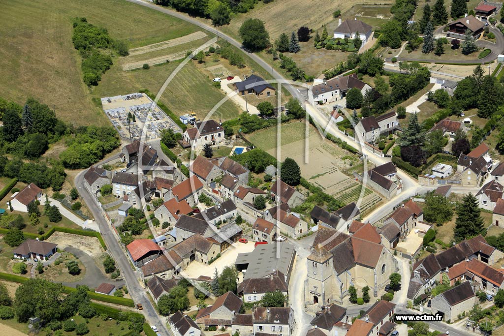 Photo arienne de Saint-Martin-sur-Armanon