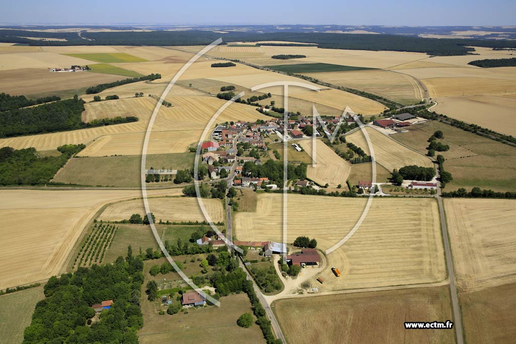 Photo arienne de Sambourg