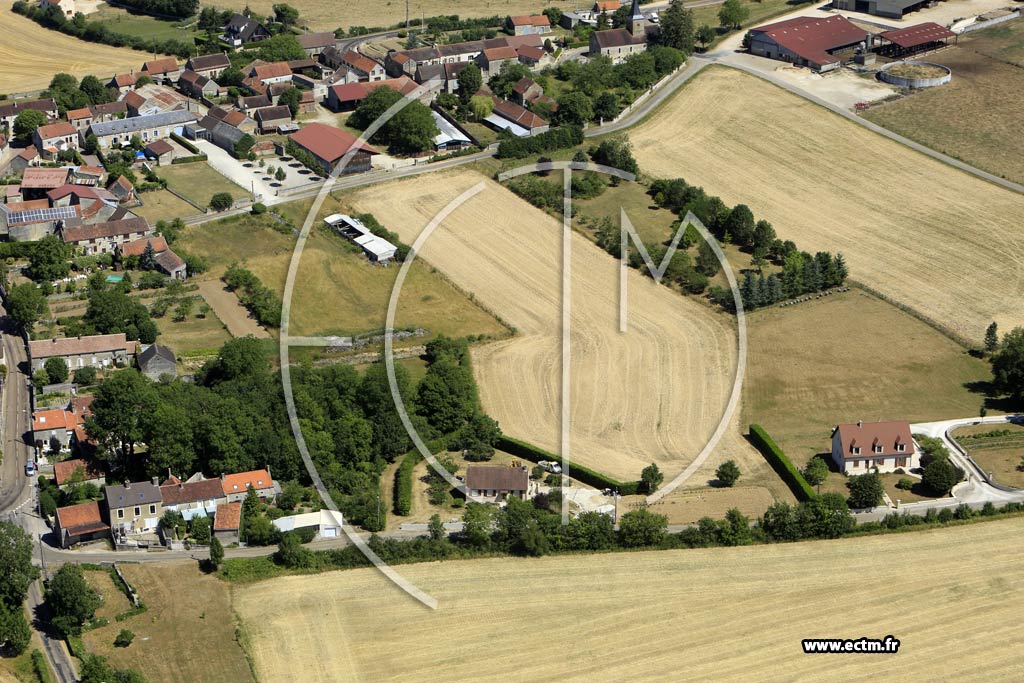 Photo arienne de Sambourg