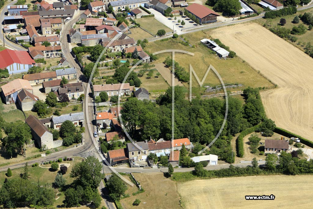Photo arienne de Sambourg