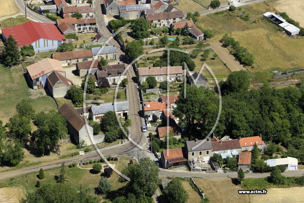 Photo arienne de Sambourg