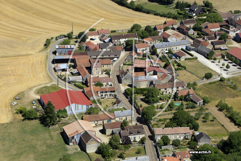 Photo arienne de Sambourg