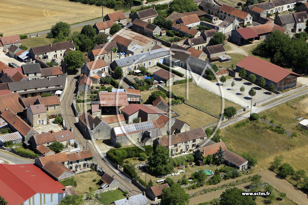 Photo arienne de Sambourg
