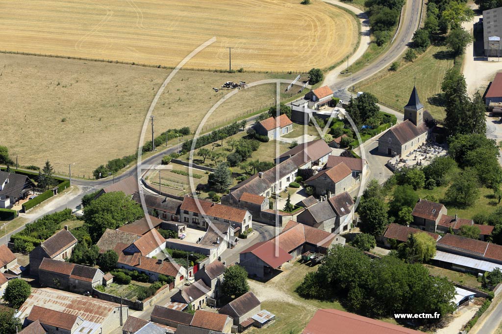 Photo arienne de Sambourg