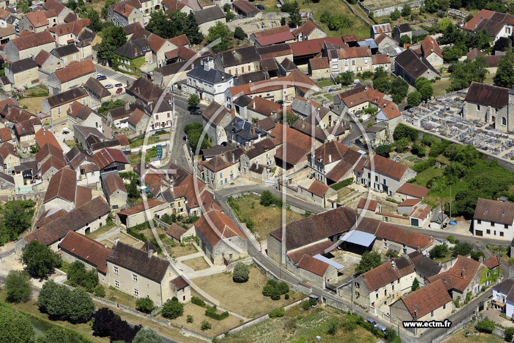Photo arienne de Tanlay (Saint-Vinnemer)