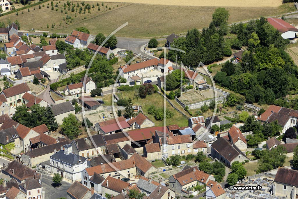 Photo arienne de Tanlay (Saint-Vinnemer)