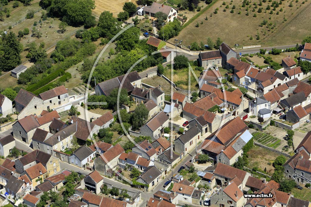 Photo arienne de Tanlay (Saint-Vinnemer)