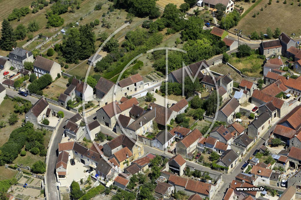 Photo arienne de Tanlay (Saint-Vinnemer)