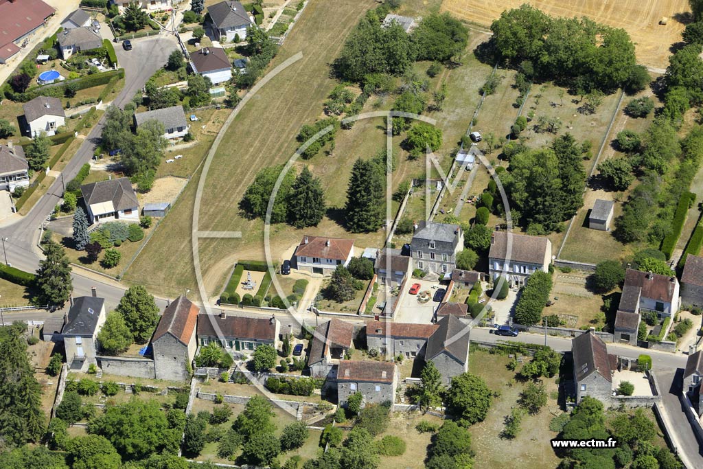 Photo arienne de Tanlay (Saint-Vinnemer)