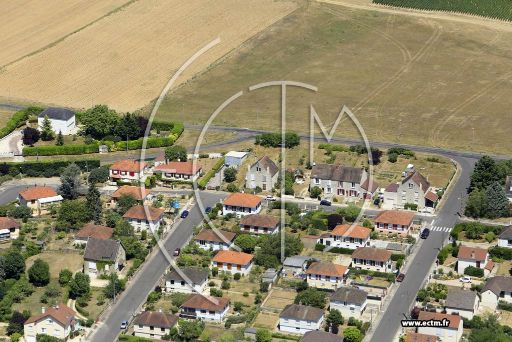 Photo arienne de Tonnerre (les Prs Hauts)