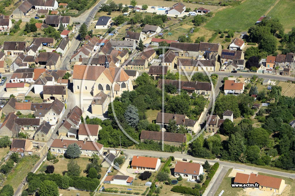 Photo arienne de Varennes