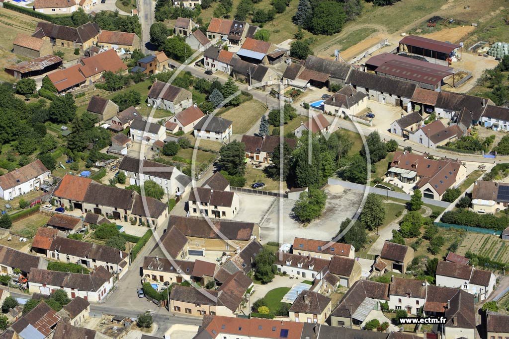 Photo arienne de Varennes