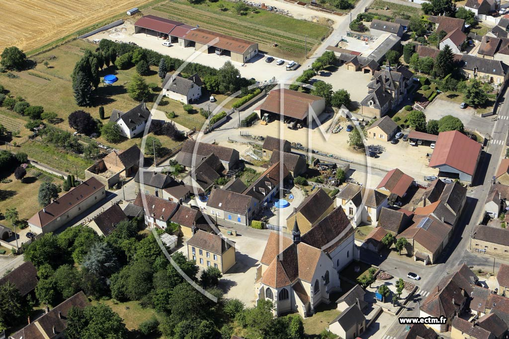 Photo arienne de Varennes