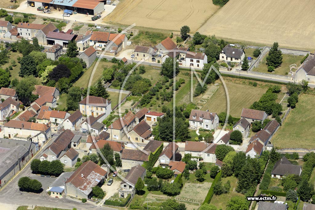 Photo arienne de Villiers-les-Hauts