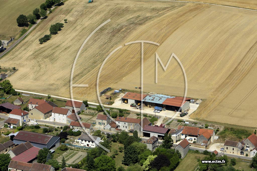 Photo arienne de Villiers-les-Hauts