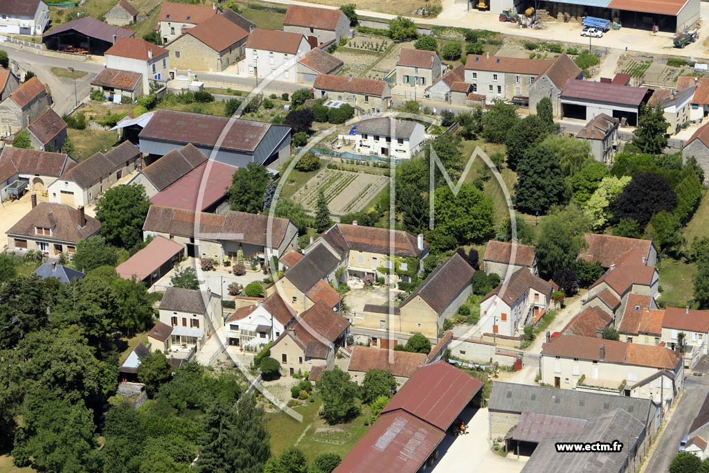 Photo arienne de Villiers-les-Hauts
