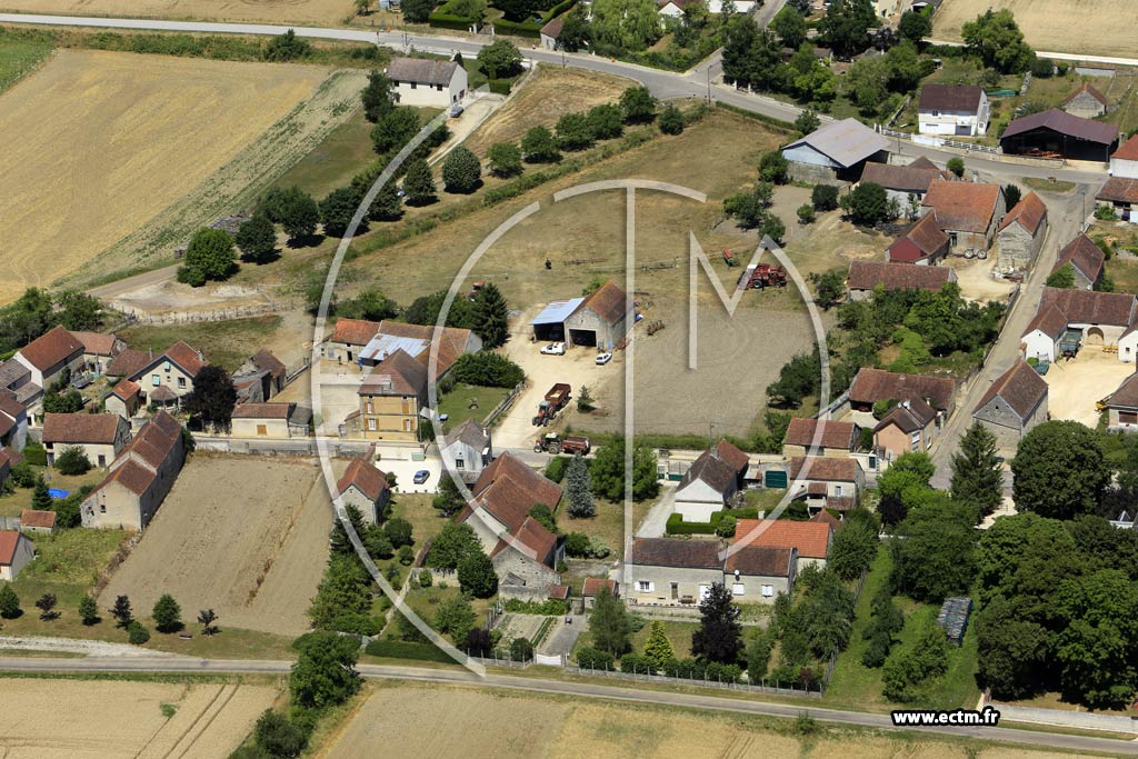 Photo arienne de Villiers-les-Hauts